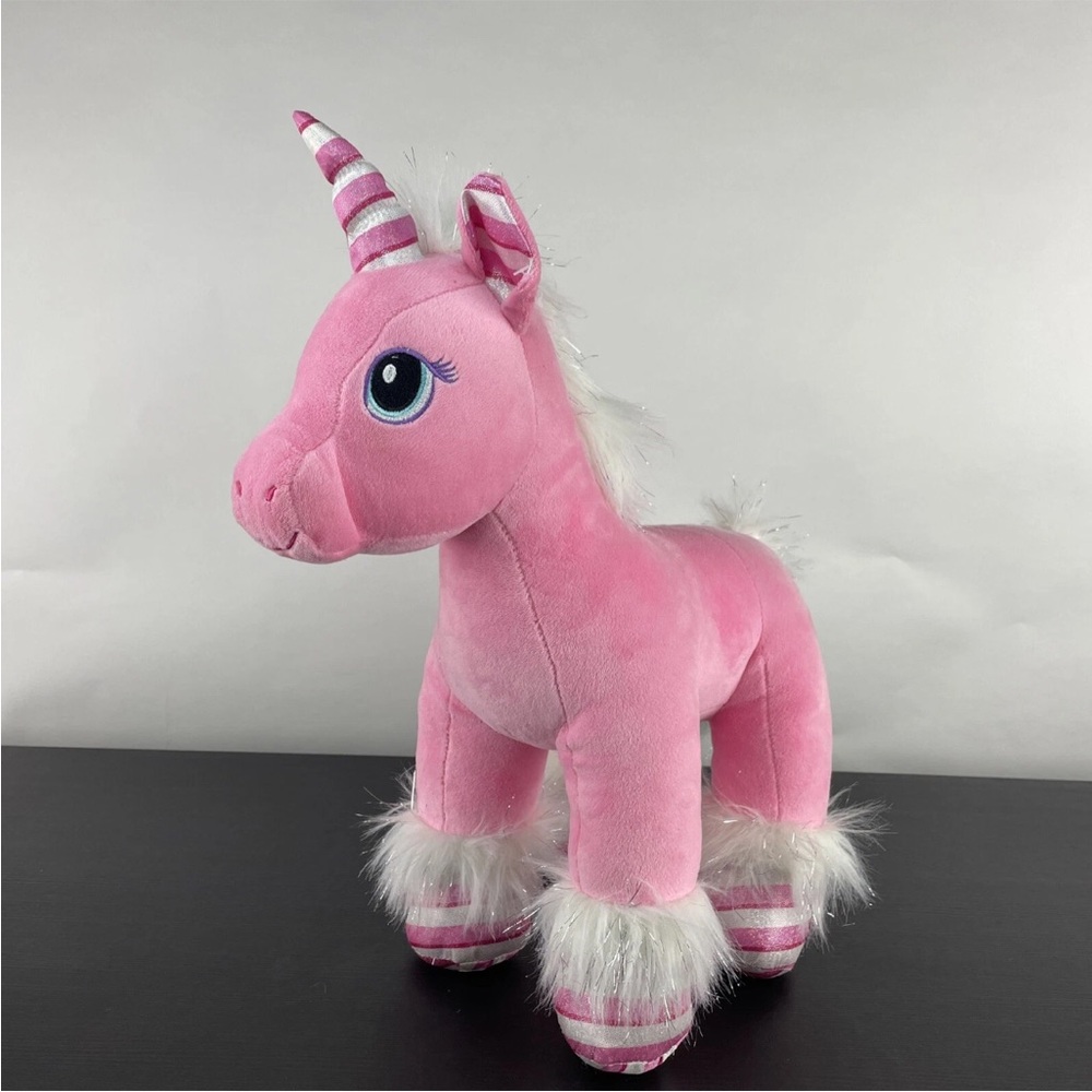 Build-A-Bear Workshop Candy Swirl Unicorn Christmas Unicorn RARE HTF RETIRED